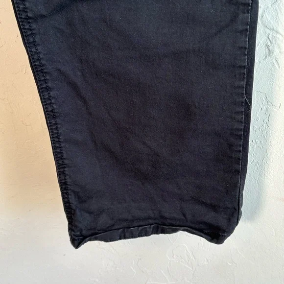 Wrangler Black Straight Fit Chino Style 5 pocket Jeans Sz 40x30 - Picture 4 of 11